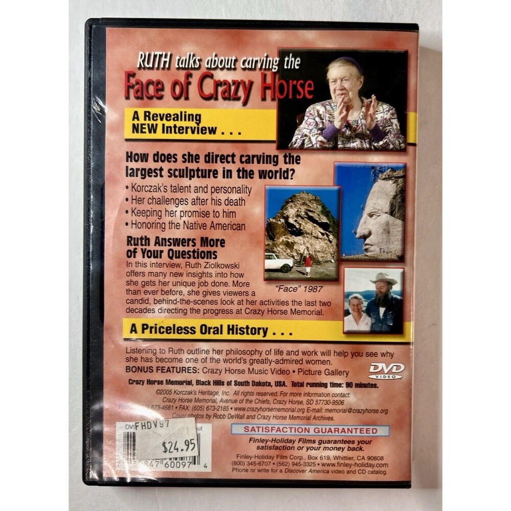 Face of Crazy Horse, Ruth Talks DVD - Picture 5 of 8